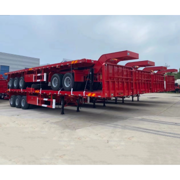 8 Axle Superlink Flatbed Semi Trailer